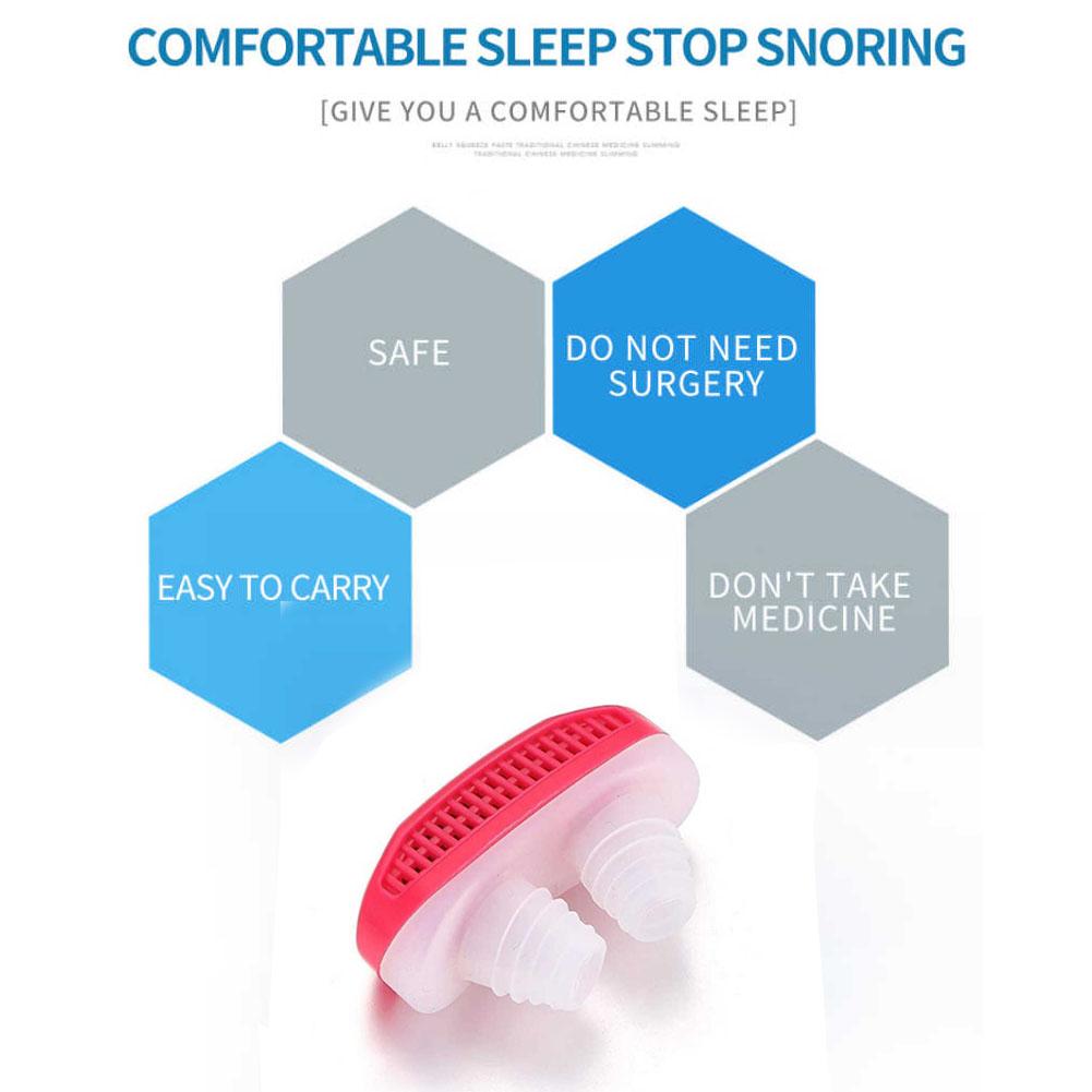 2 In 1 Anti Snoring And Air Purifier Nose Clip For Prevent Snoring And Comfortable Sleep
