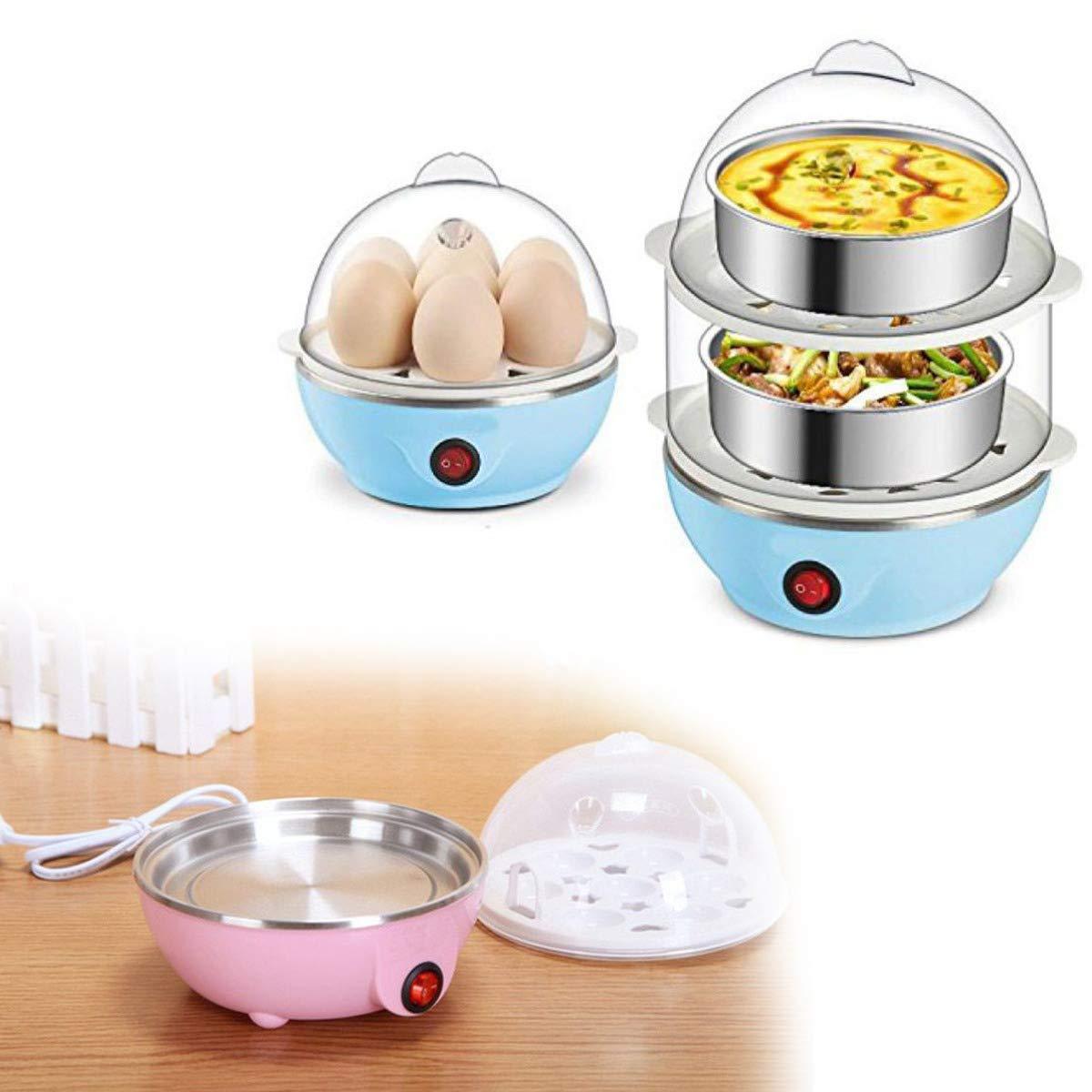Multi-function 2 Layer 14 Egg Cooker Boilers Steamer