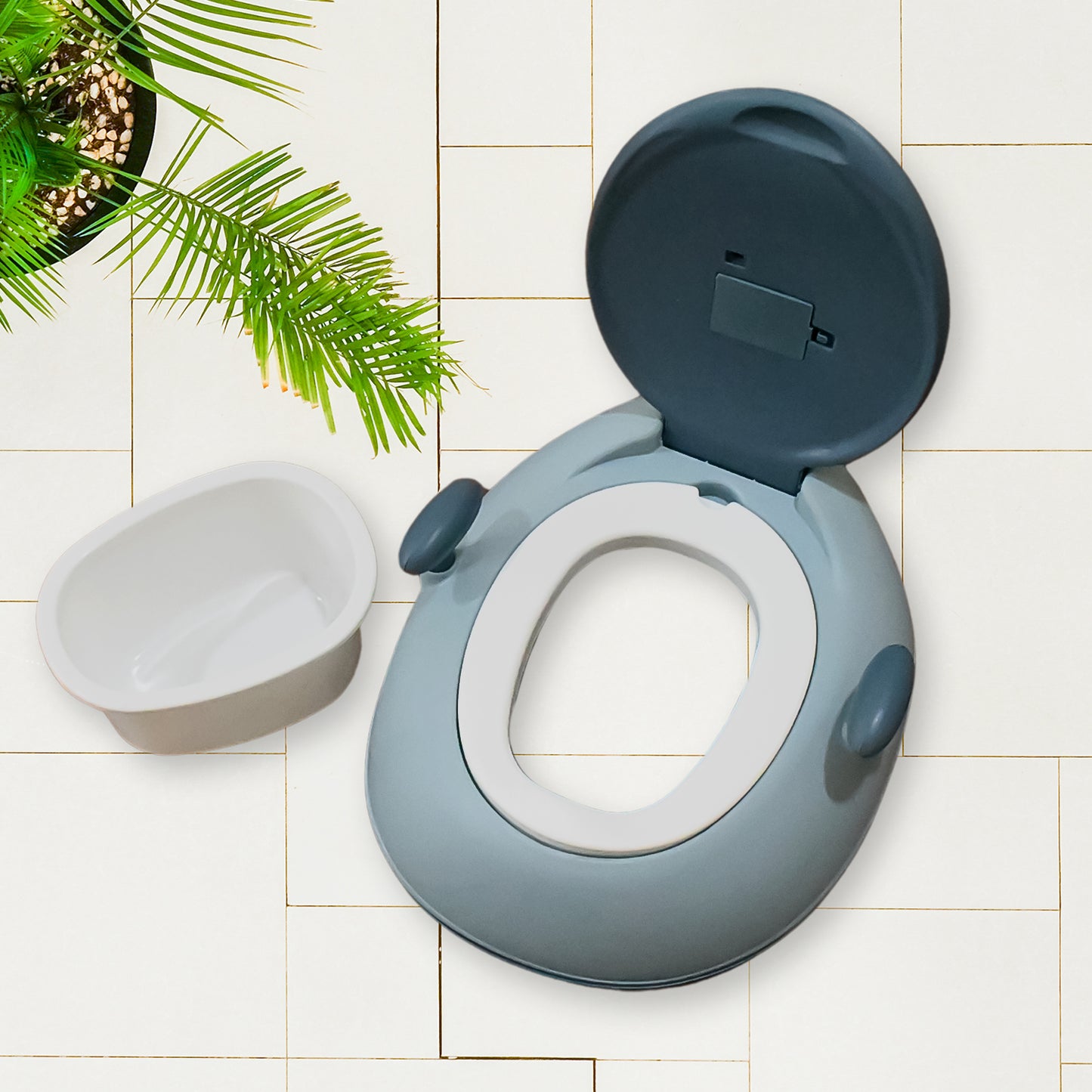 Baby Portable Lighting Music Toilet Baby Potty Training Seat Baby Potty Chair For Toddler Boys Girls Potty Seat For 1+ Year Child