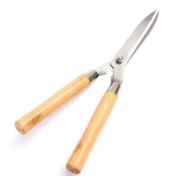 Wooden Handle Hedge Shears Bush Clipper