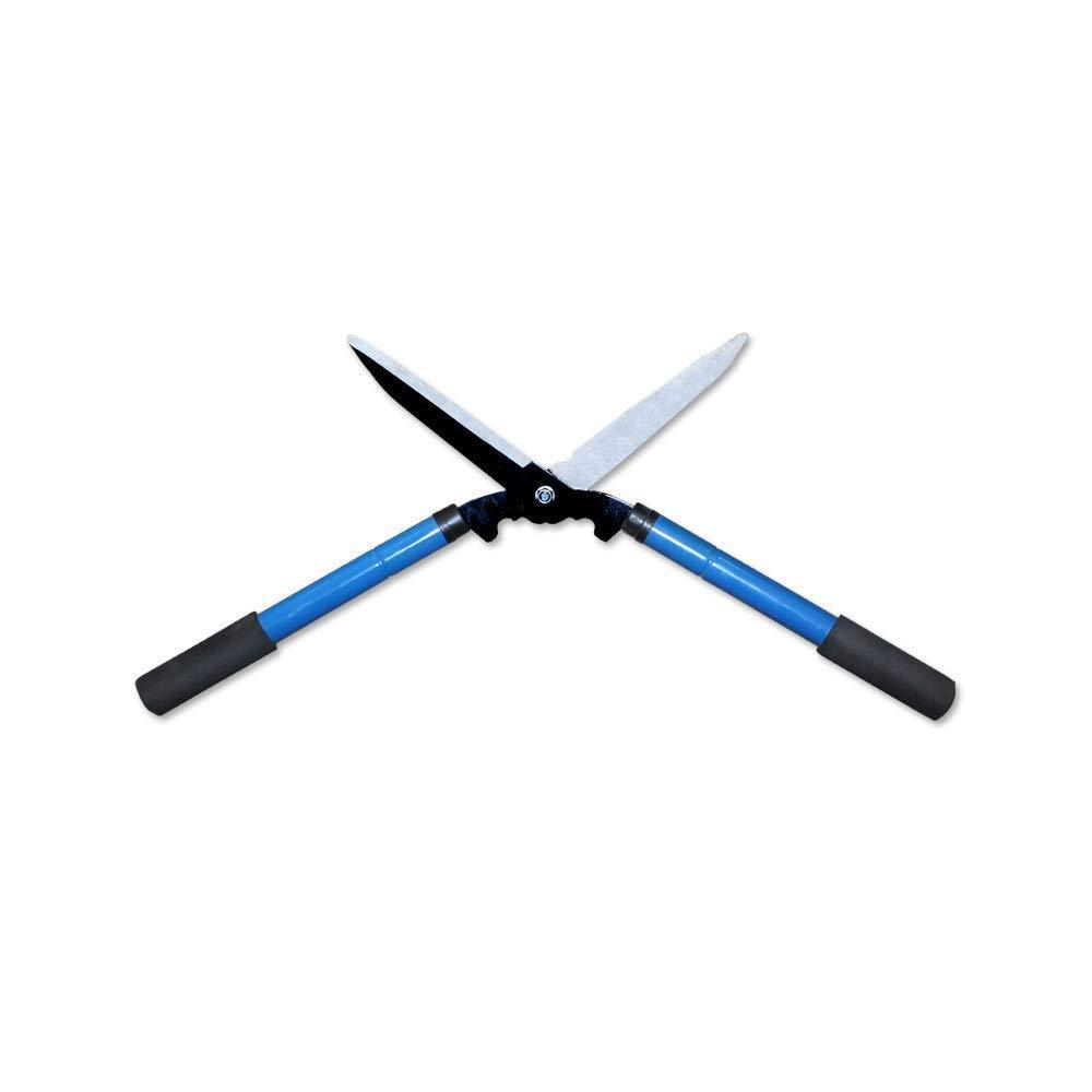 Gardening Tools - Heavy Duty Hedge Shear Adjustable Garden Scissor With Comfort Grip Handle