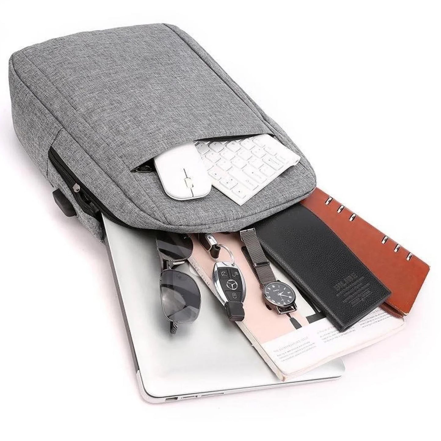 Laptop Bag With Adjustable Shoulder Strap Storage Pockets Lightweight Water-resistant Travel-friendly Bag Office Bag School Bag College Bag Business Bag