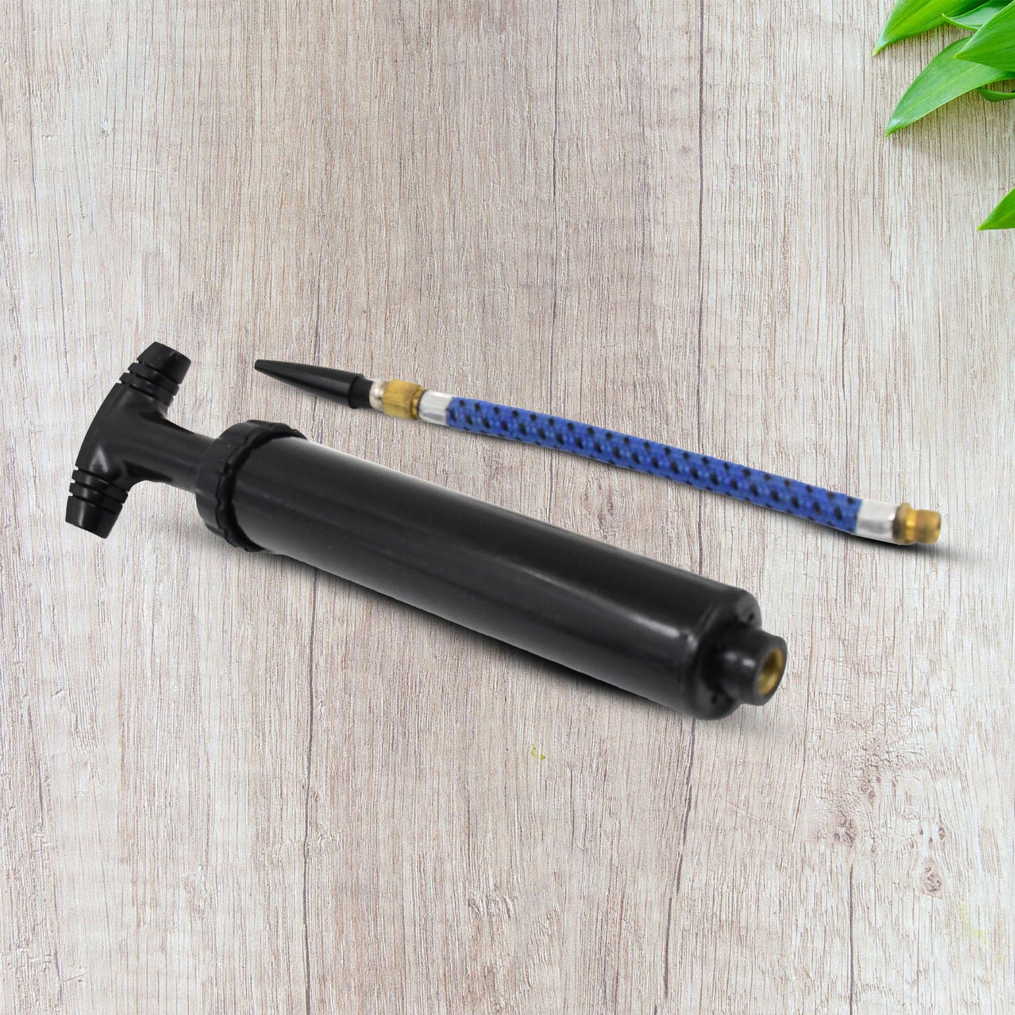 Portable Air Ball Inflatable Kit With Pin Plastic Metal (1 Pc With Pin)