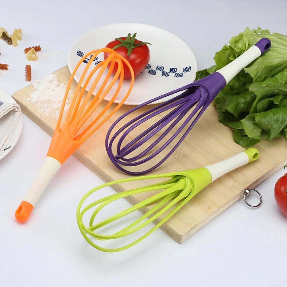 Plastic Whisk Mixer For Milk coffee egg juice Balloon Whisk