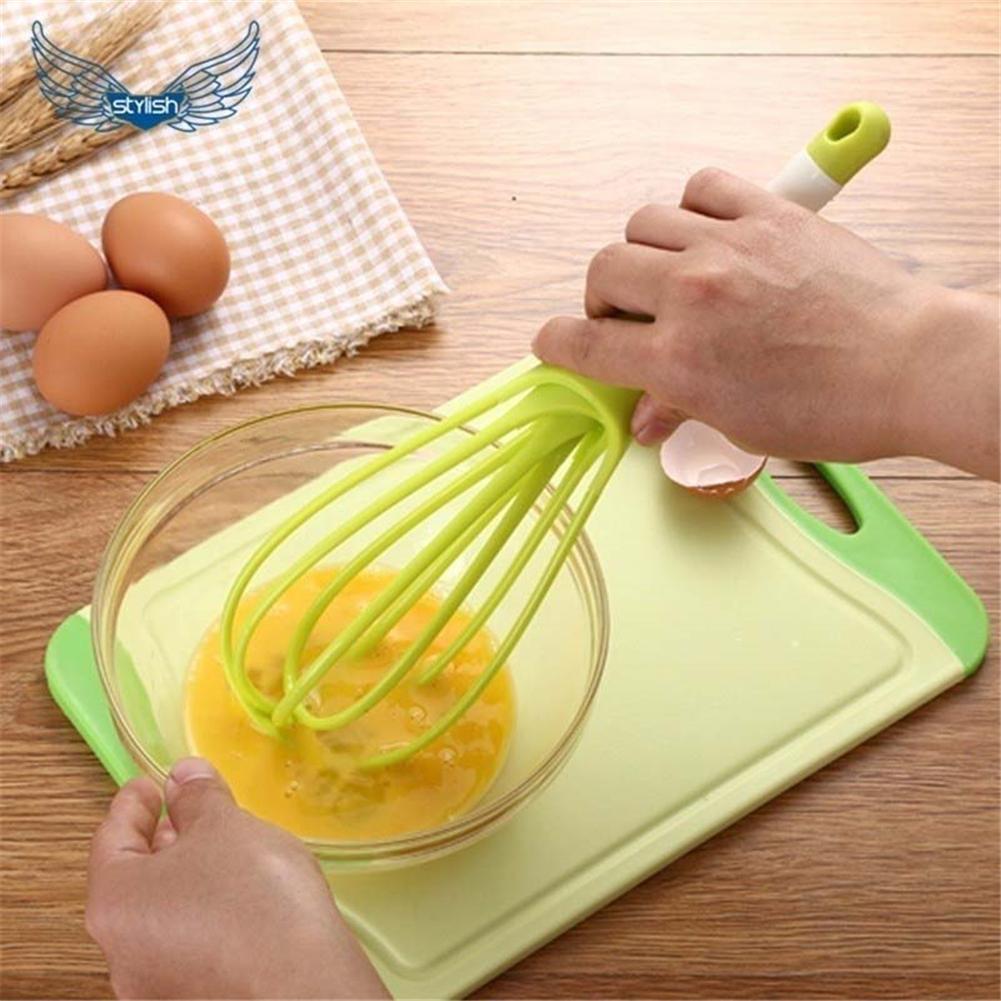 Plastic Whisk Mixer For Milk coffee egg juice Balloon Whisk