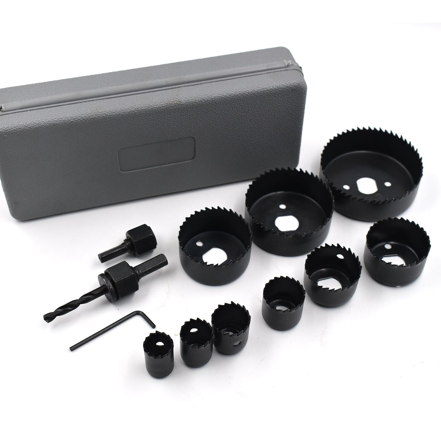 -12 Pcs 19-64mm Hole Saw Kit