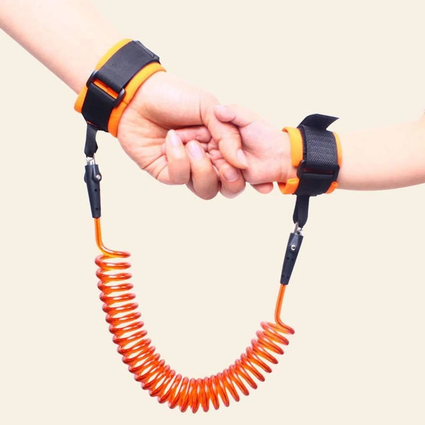 Baby Safety Rope Anti Lost Safety Wrist Bracelet For Baby Child with Extra Long Harness Strap Walking Hand Belt Comfortable Childrens Harness For Toddlers Kids (Maximum Length To 2.5m)