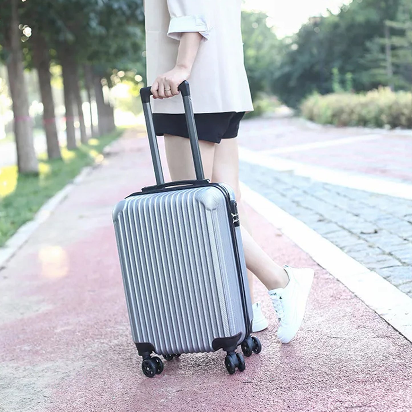 Trolley Bag Big And Small Suitcase Bag For Men Women Use Bag ( Set Of 2 )