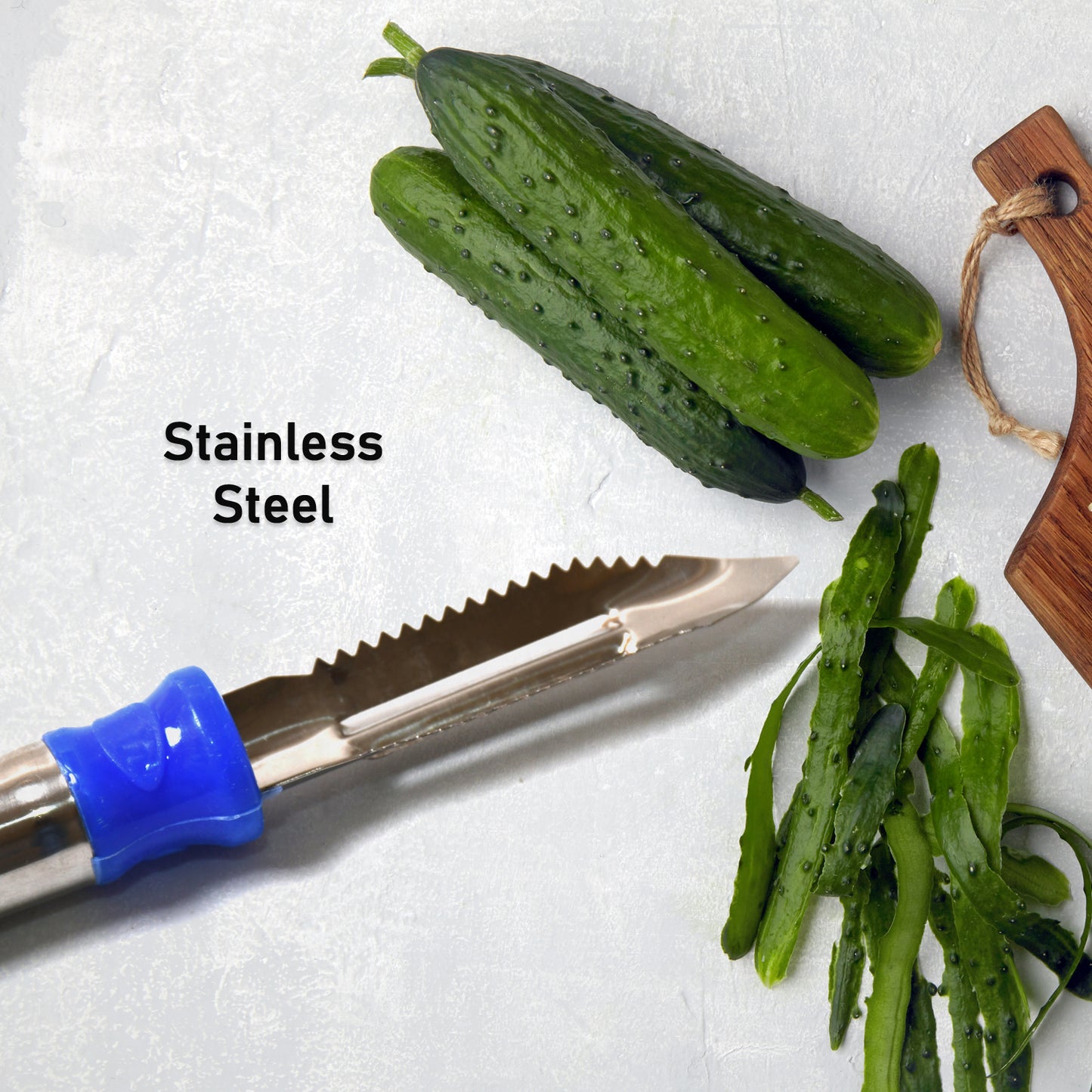 2in1 Multi-purpose Stainless Steel Peeler With Hanging Ring For Vegetables Potato Peeler Carrot Grated Suitable For Peeling And Shredding Fruit And Vegetables Kitchen Accessories Piller (1 Pc)