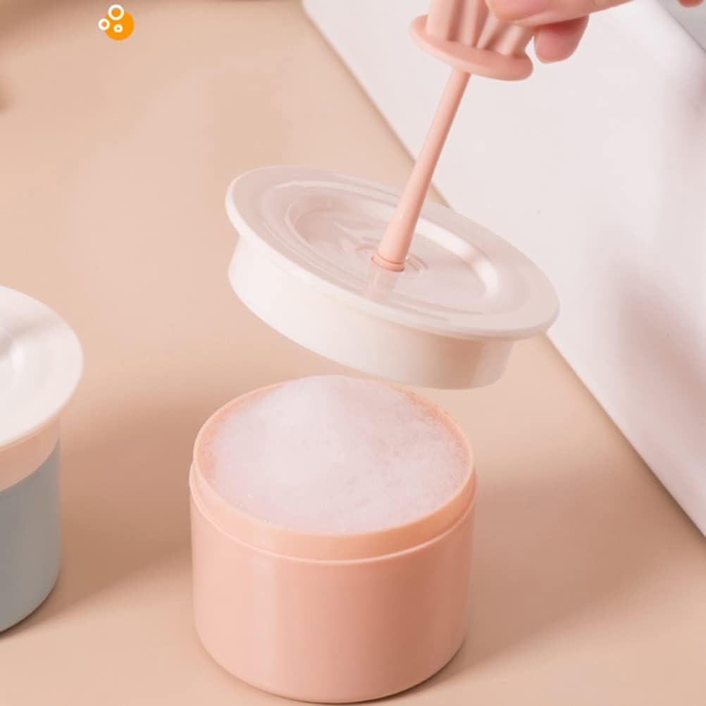 1 Pcs Facial Cleanser Foam Cup Rich Foam Maker For Foam Facial Foam Maker Cup Cute Portable Facial Cleanser Foam Cup Skincare Tool For Face Wash.