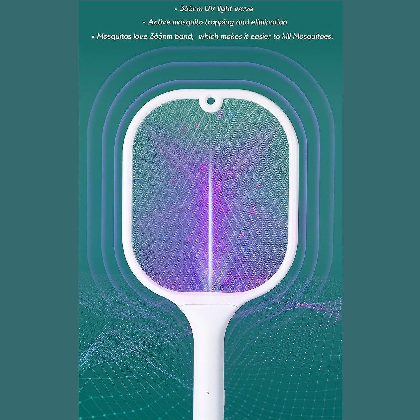 Mosquito Killer Racket Rechargeable Automatic Electric Fly Swatter Mosquito Zapper Racket With Uv Light Lamp Mosquito Swatter With Usb Charging Base Electric Insect Killer Racket Machine Bat
