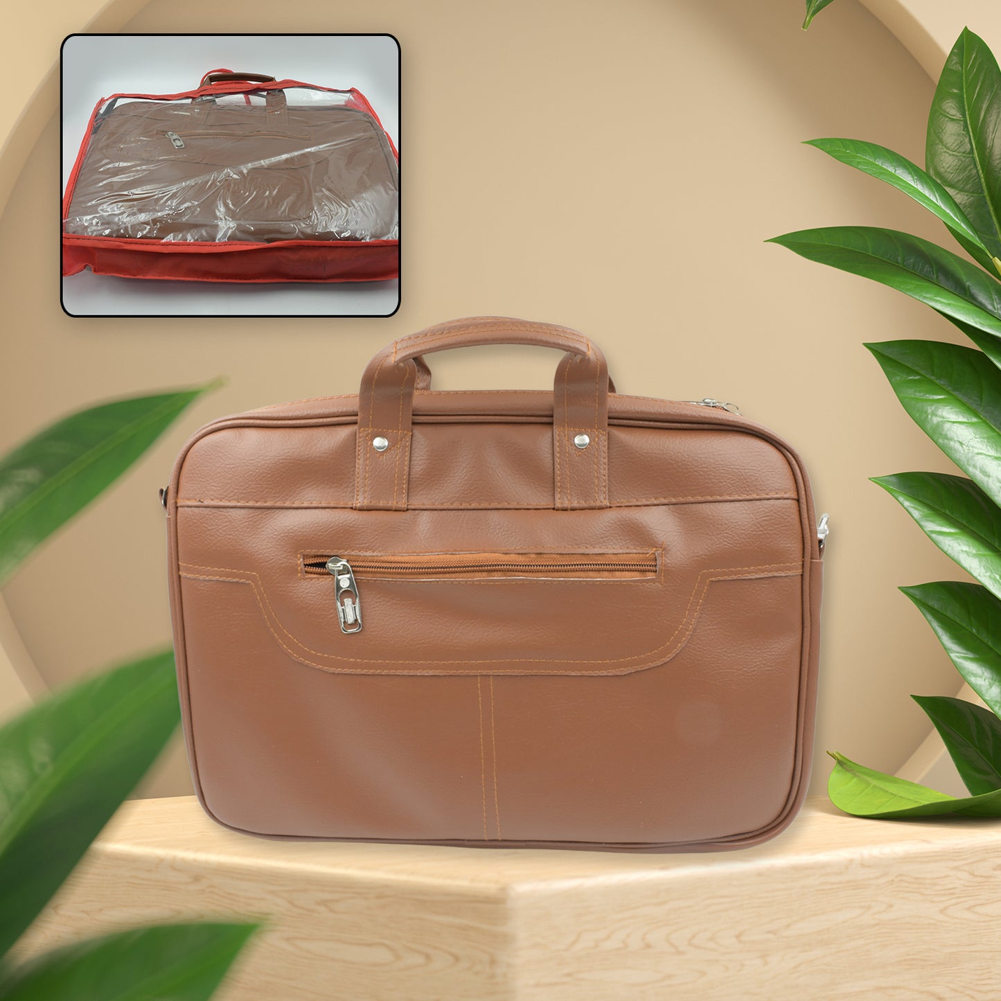 Multipurpose Bag Shoulder Side Bag Office Laptop Faux Leather Executive Formal Laptop Macbook Messenger Office Travel Business Shoulder Hand Sling Bag For Men Women With Multiple Compartments