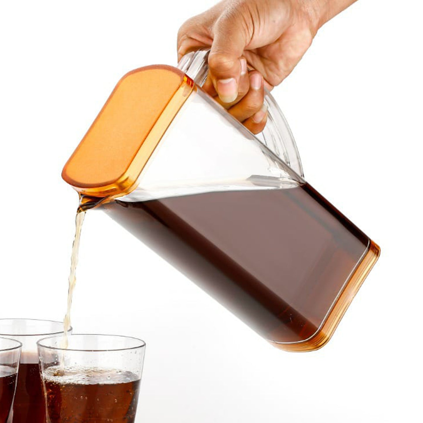 2000ml Square Jug For Carrying Water And Types Of Juices And Beverages And All.
