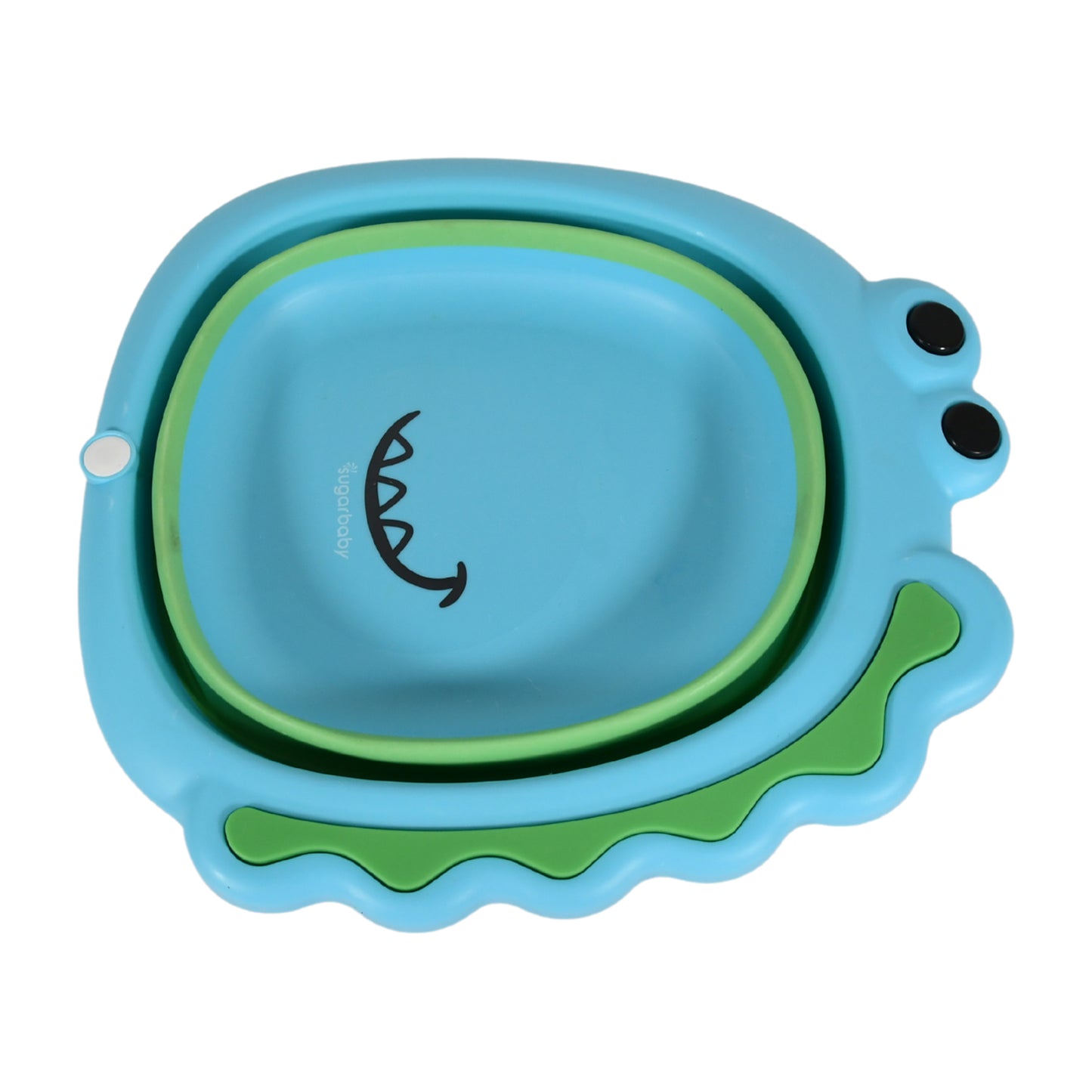 Frog Shape Wash Basin Space Saving Multi Function Foldable Baby Wash Basin Easy Clean Lightweight Thicken For Washing Face For Home (3331cm 1 Pc)