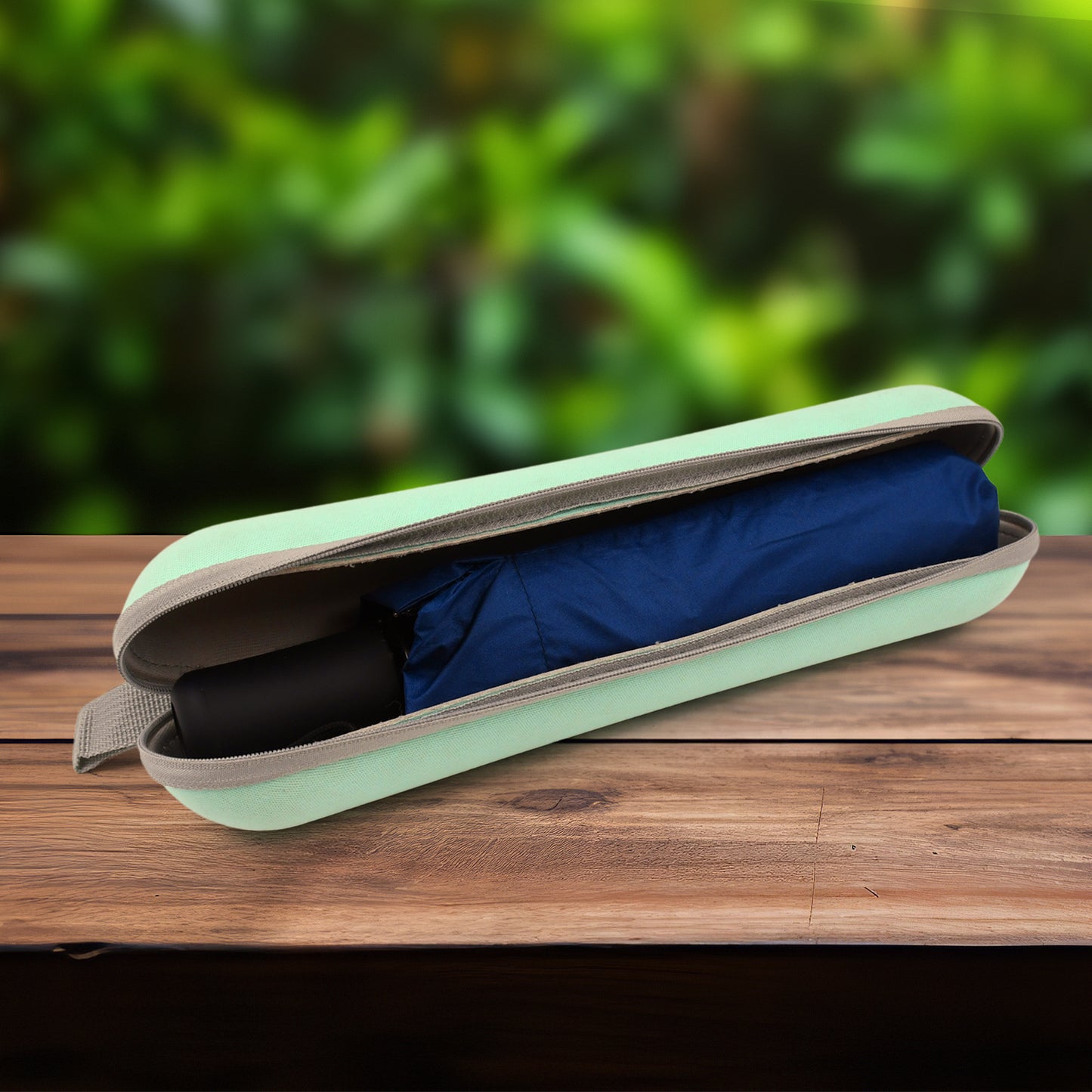 2-fold Manual Open Umbrella (Umbrella With Case 1 Set Mix Color)