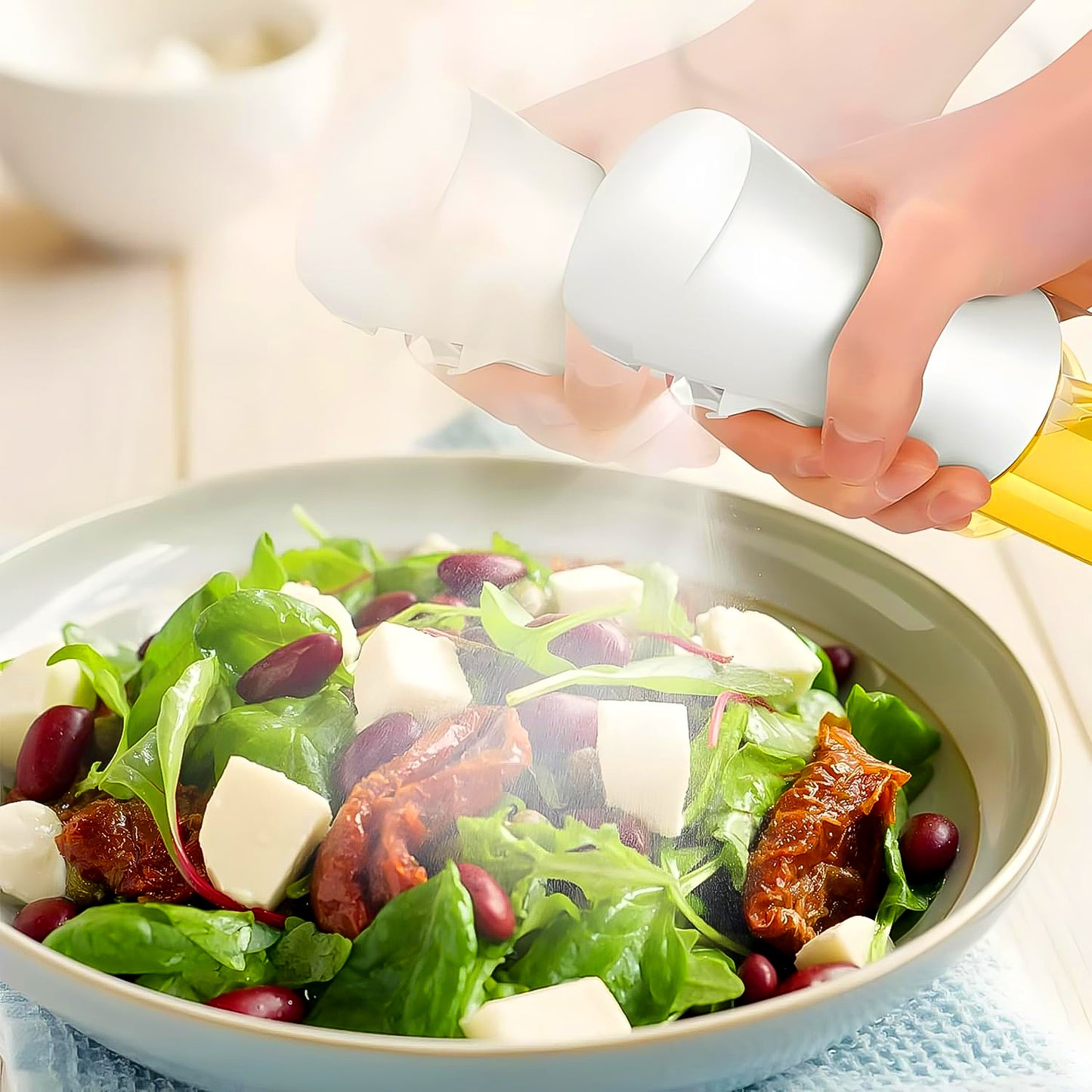 Plastic Oil Spray Bottle - Versatile Kitchen Gadgets (250 Ml Approx With White Box)