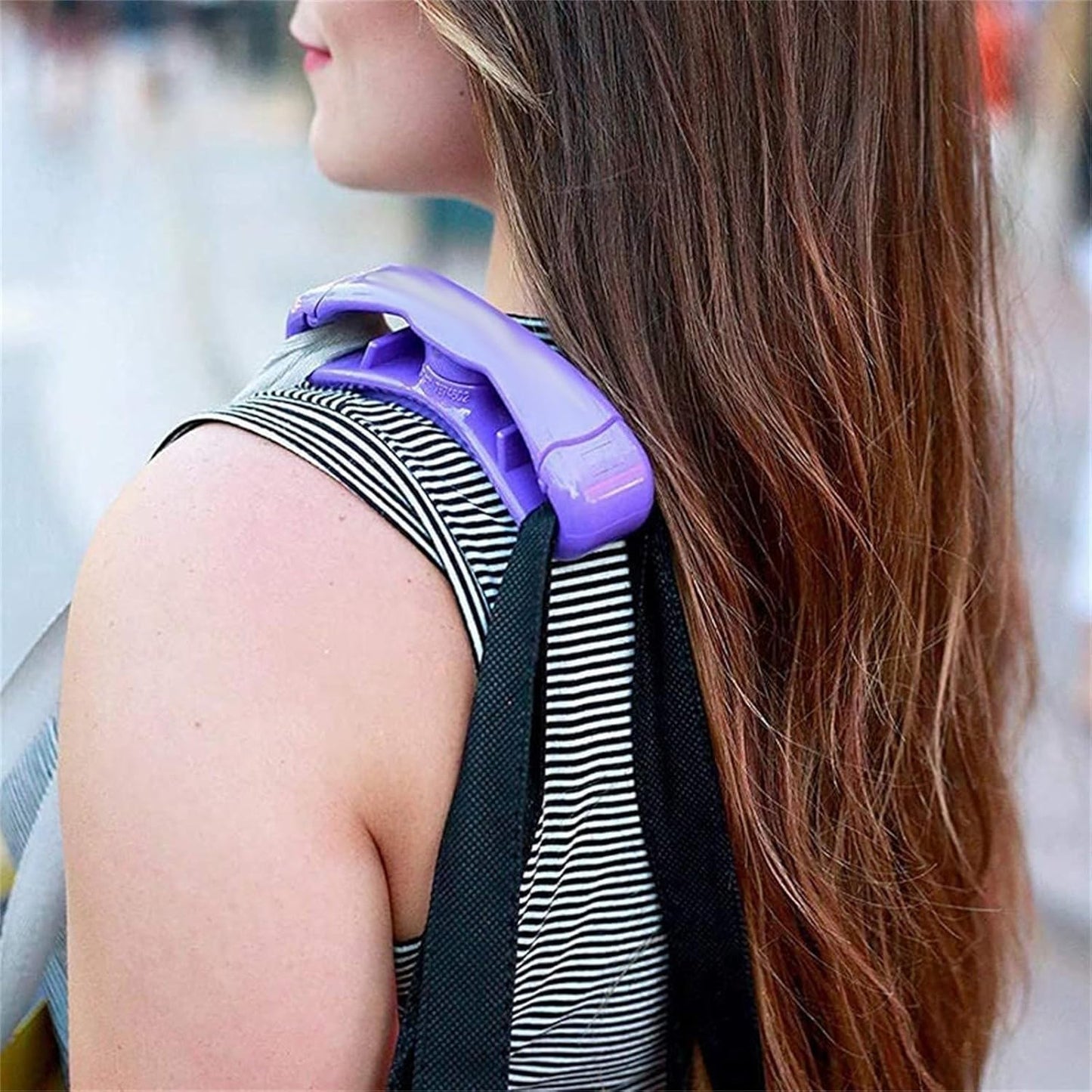 Click Carry Grocery Bag Holder (1 Pc Multi Color)
