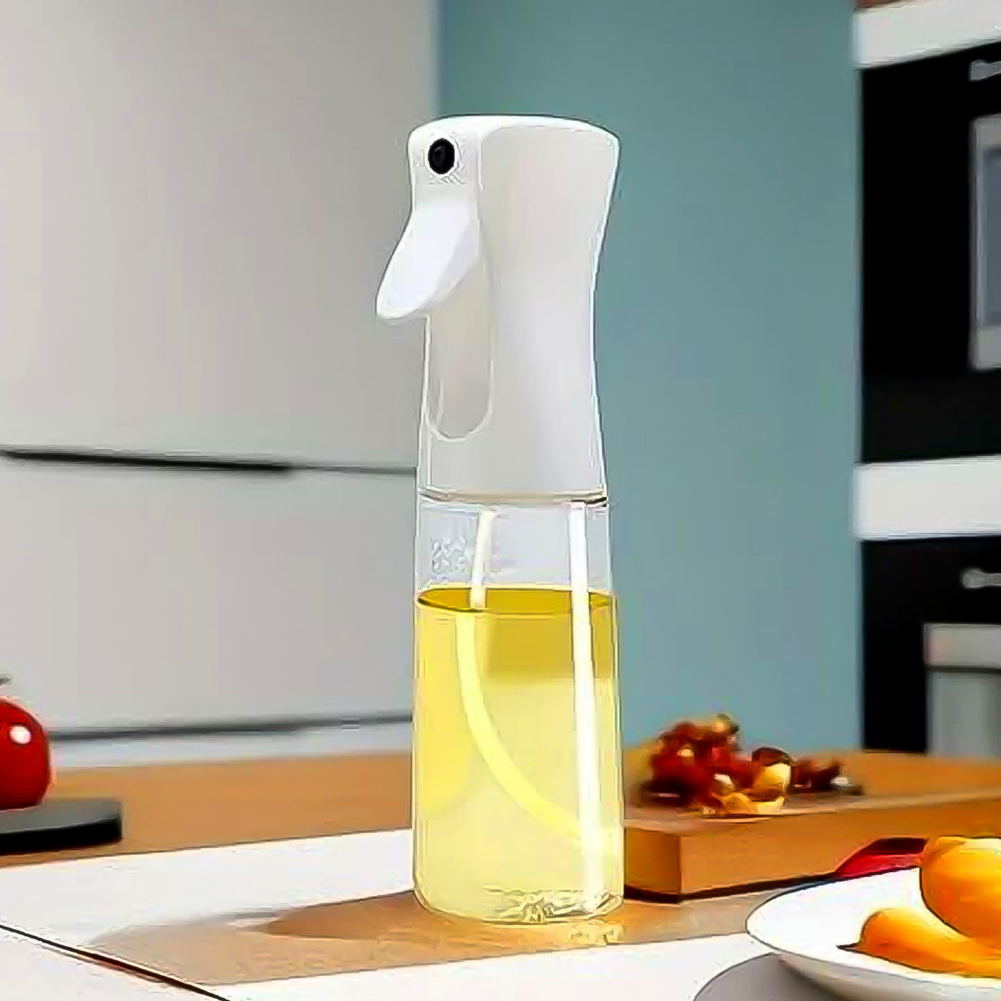 Plastic Oil Spray Bottle - Versatile Kitchen Gadgets (250 Ml Approx With White Box)