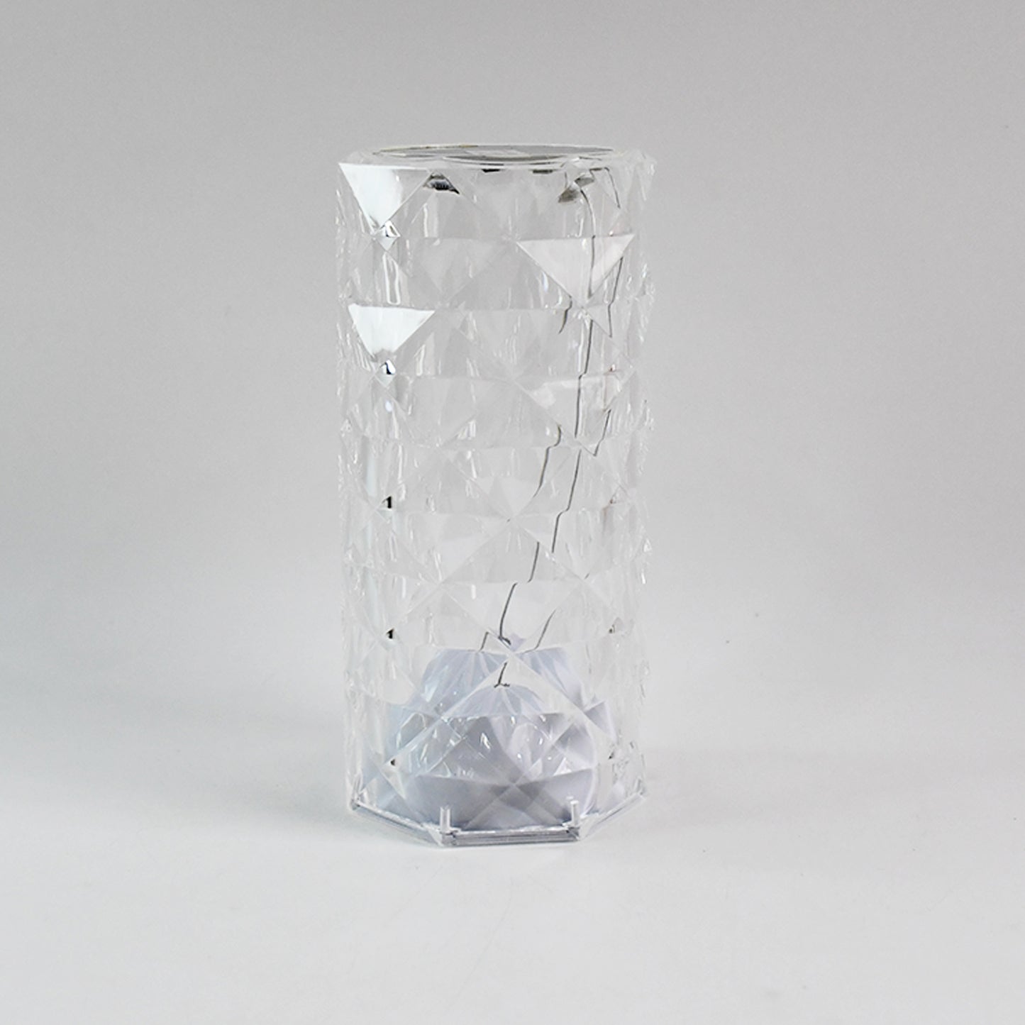 Premium Diamond Cut Crystal Table Lamp (1 Pc Without Remote Cable)