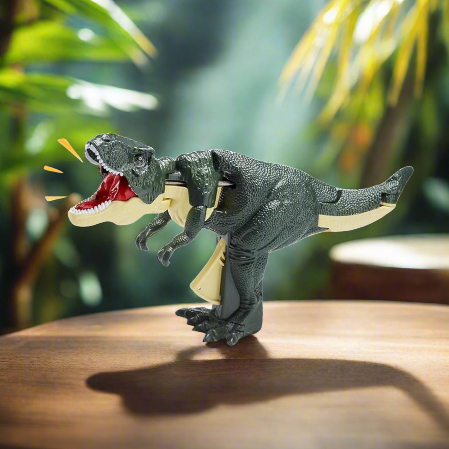 Dinosaur Roaring Toys Trigger Dinosaurs Toys With Dinosaur Sound Lighting Model Vibrating Headmoving (3 + Years 1 Pc)