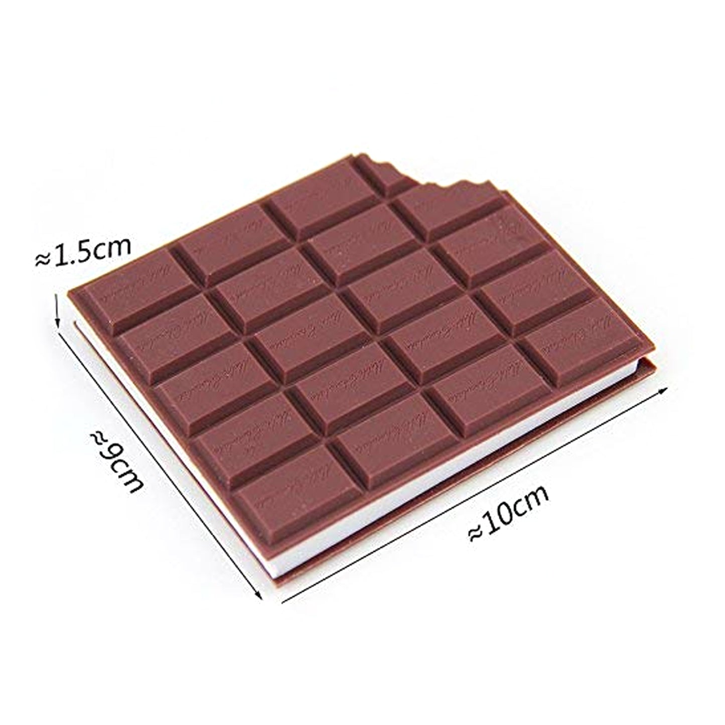 Small Chocolate Scented Diary Memo Notebook In Rectangular Chocolate Bite Shape With Original Chocolate Smell Personal Pocket Diary With Plain Pages For Kids