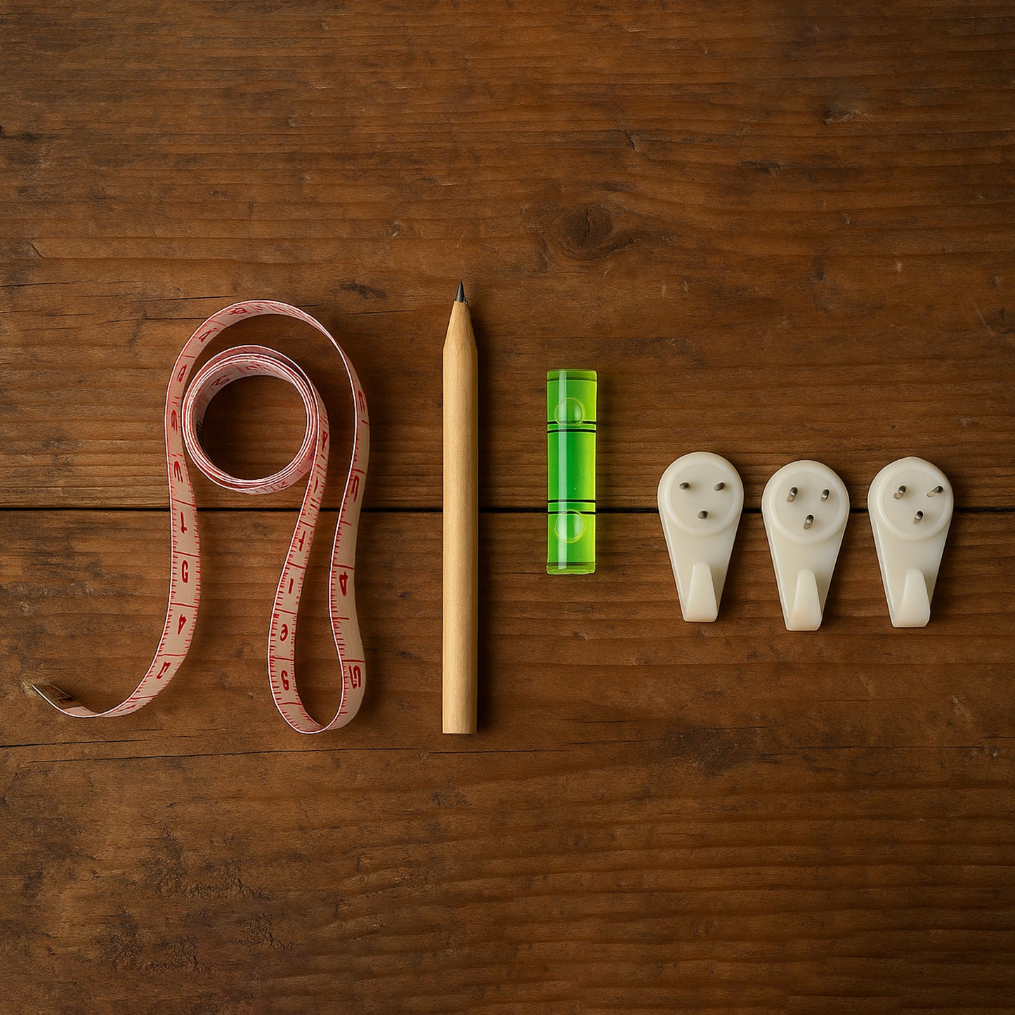 6-in-1 Wall Hanging Measurement Tool Kit