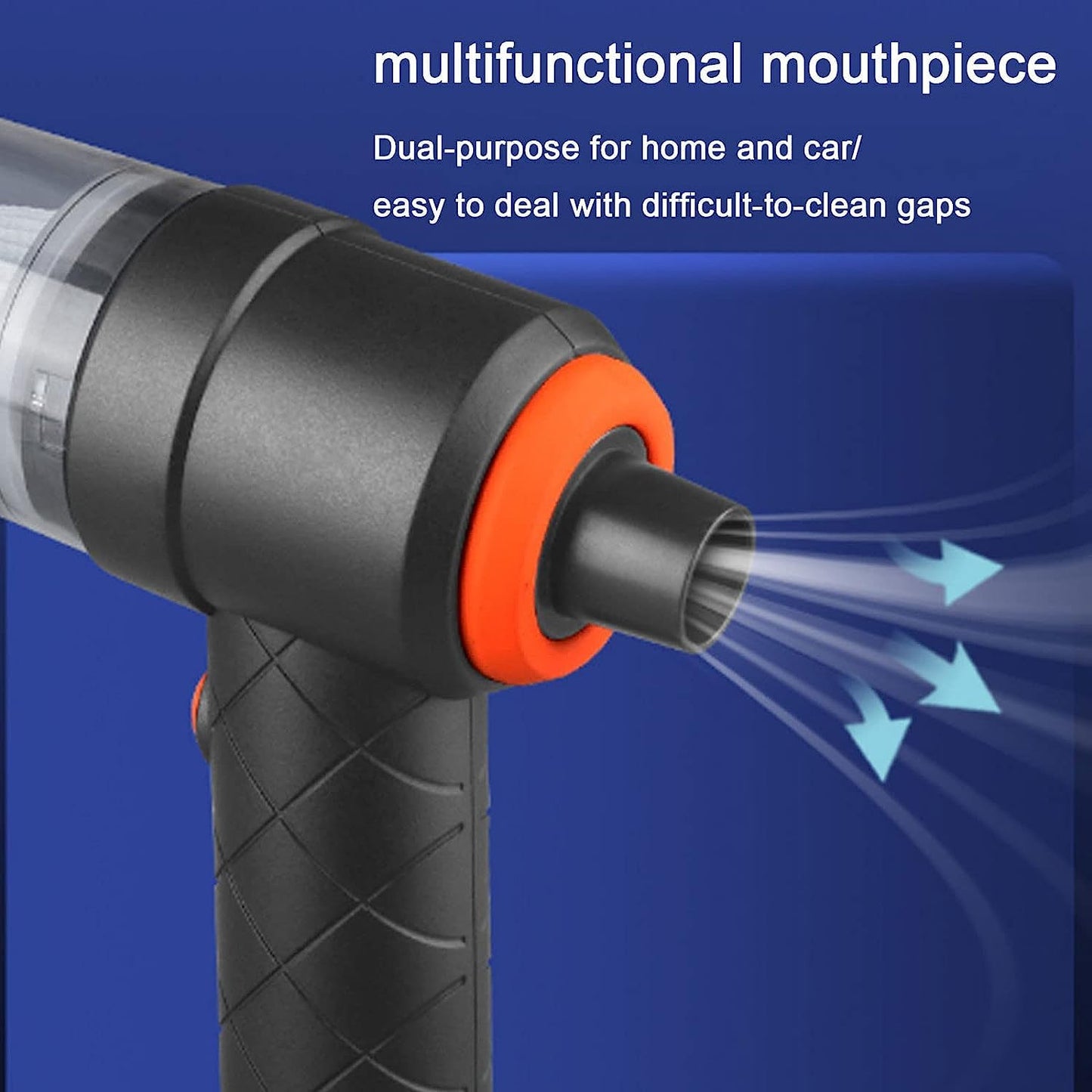 Vacuum Cleaner Dust Collection 2 In 1 Car Vacuum Cleaner High-power Handheld Wireless Vacuum Cleaner Home Car Dual-use Portable Usb Rechargeable Mini Car Vacuum For Vehicle Home And Office