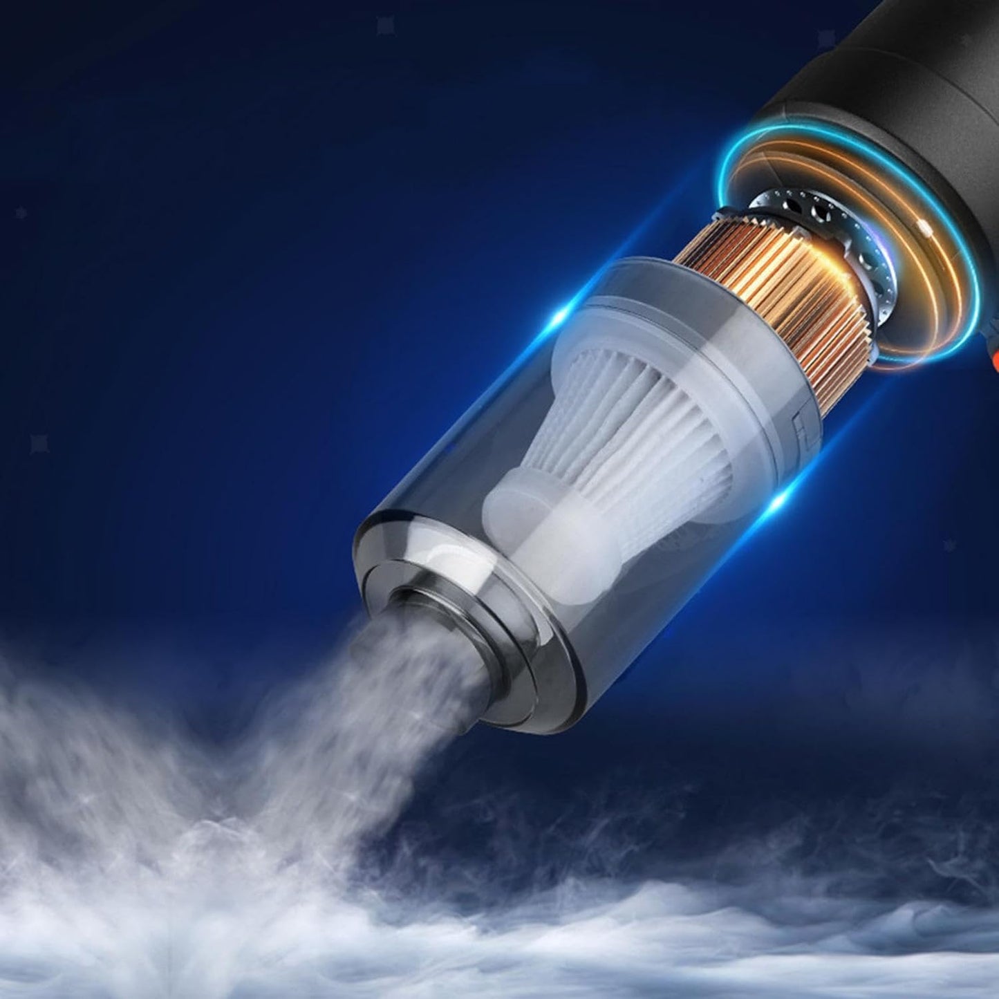 Vacuum Cleaner Dust Collection 2 In 1 Car Vacuum Cleaner High-power Handheld Wireless Vacuum Cleaner Home Car Dual-use Portable Usb Rechargeable Mini Car Vacuum For Vehicle Home And Office