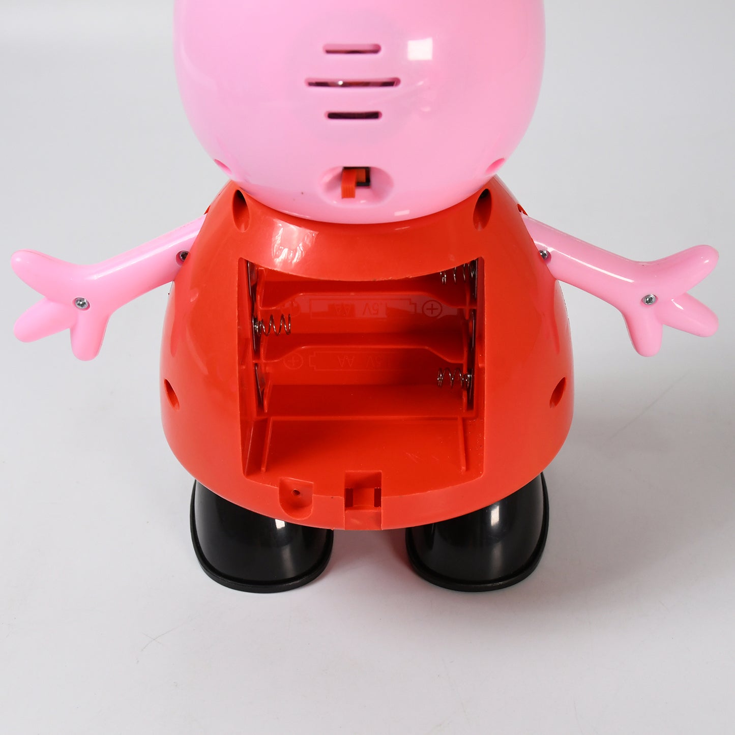 Pig Children Play Toy Pretend Play Toy Fun Gift For Kids Movable Hands Legs Pig Pretend Play Toy Set For Kids Children With Soft Rubber Material (1 Pc Battery Not Included)