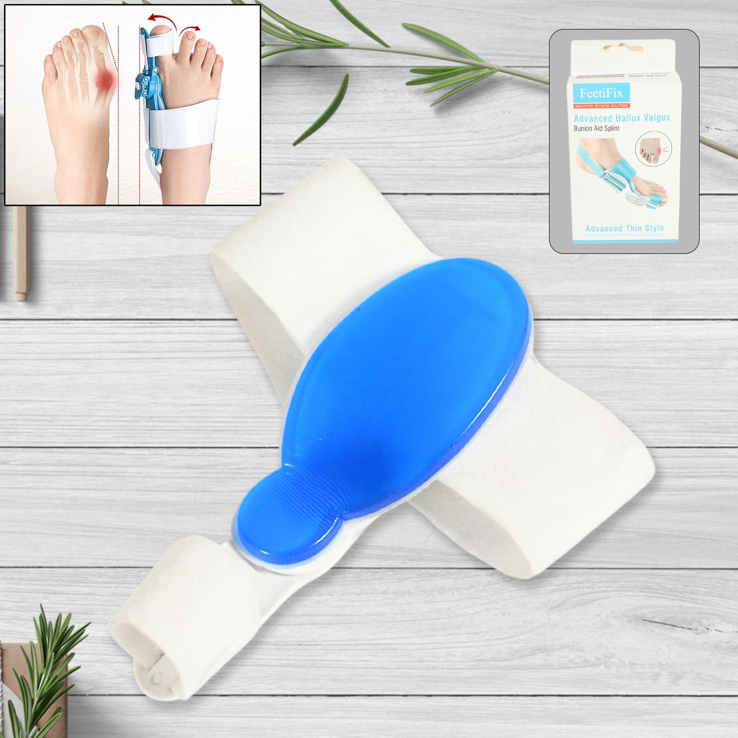 Bunion Support Splint. Valgus And Bunion Valgus Corrector Hallux Valgus Corrector Adjustable Bunion Valgus Protective Cover For Men And Women