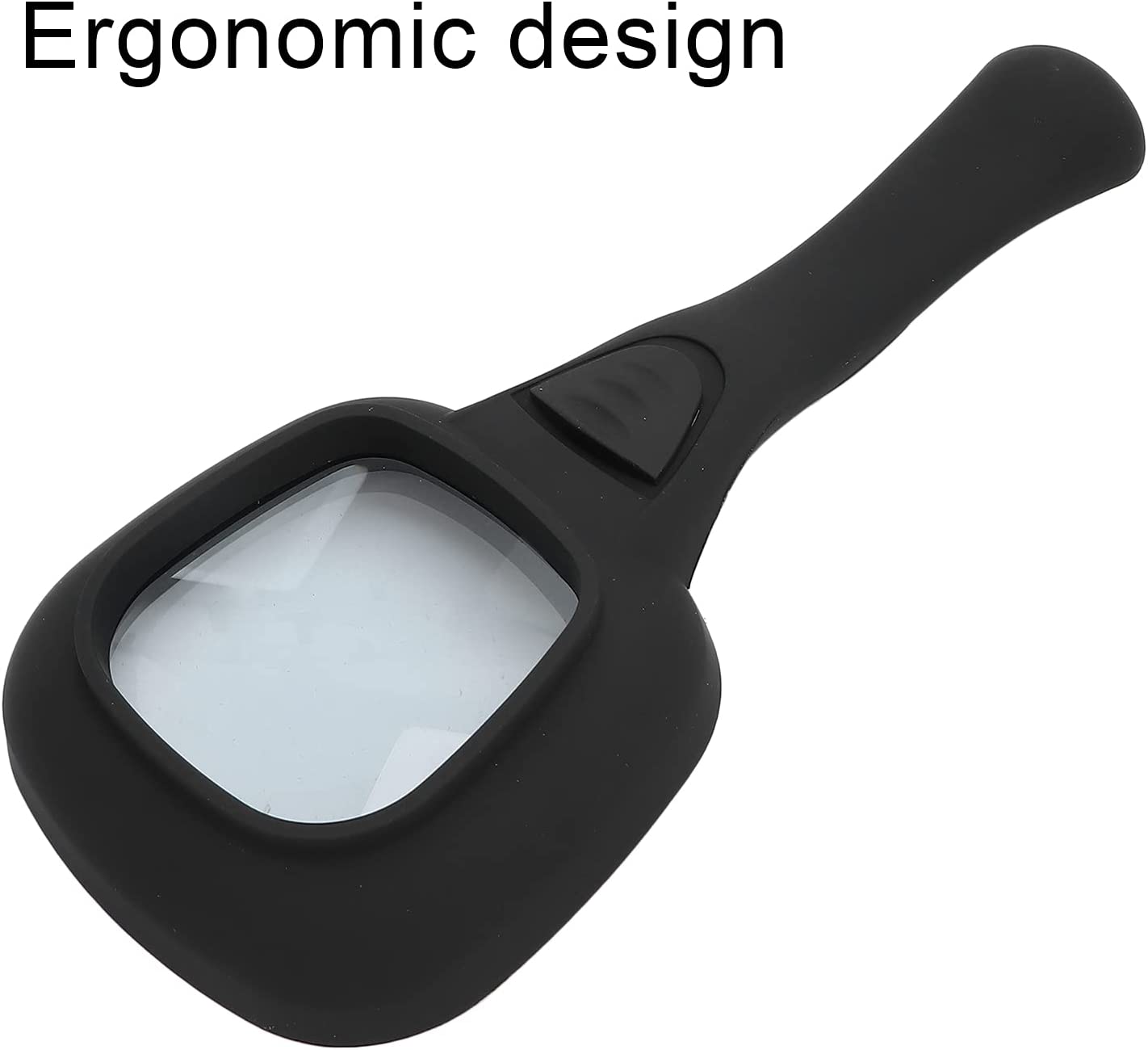 Handheld Magnifying Glass 6 Led Illuminated Lighted Magnifier For Seniors Reading Soldering Inspection Coins Jewelry Exploring