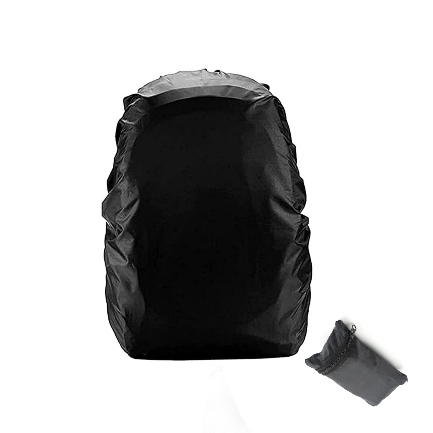 Heavy Waterproof Nylon Rain Cover dust Cover - Elastic Adjustable For Laptop Bags And Backpacks School Bag Waterproof Cover Dust Proof Backpack Laptop Bag Cover (1pc)