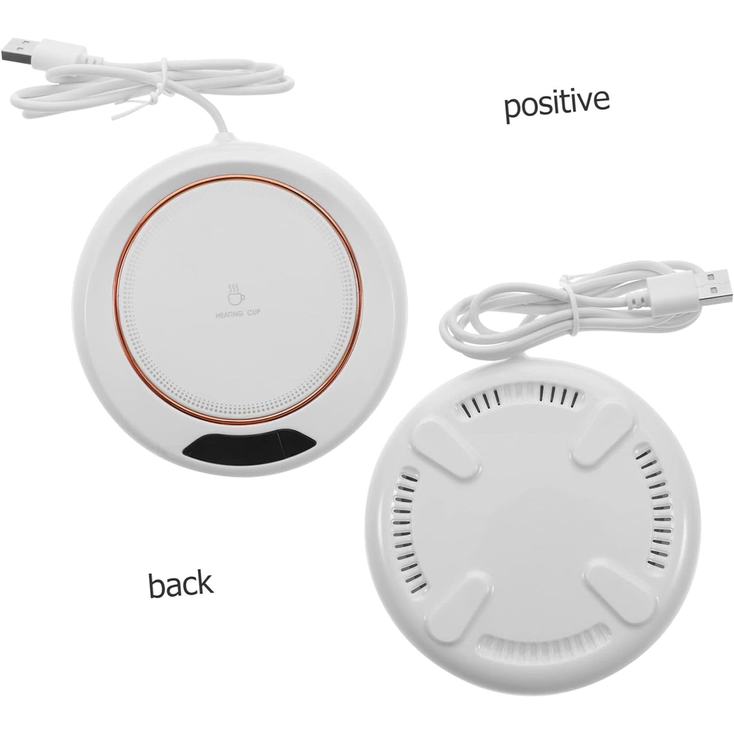 Usb Warm Coaster Heated Coffee Mug Portable Office Desk Portable Cup Heater Coffee Mug Warmer Electric Cup Warmer (1 Pc)