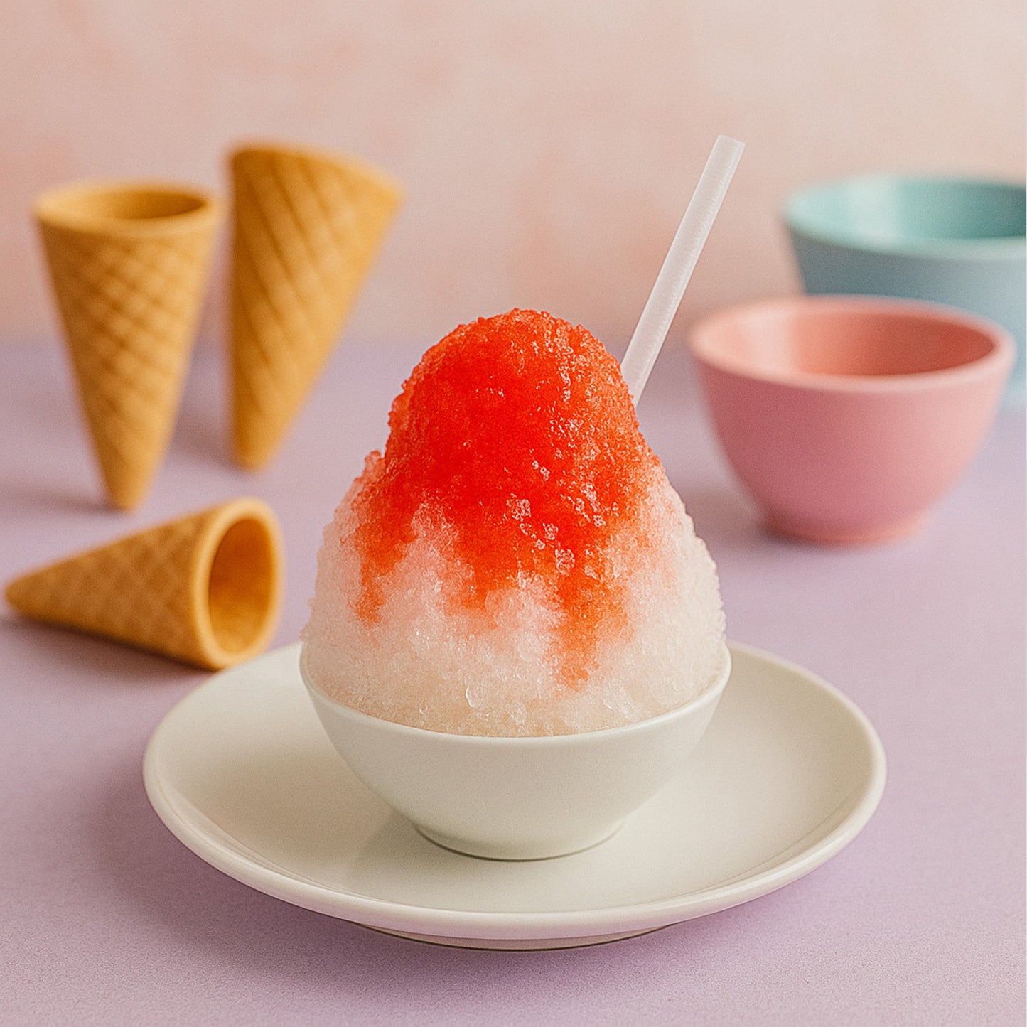 Manual Ice Crusher Snow Cone Maker With Hand Crank