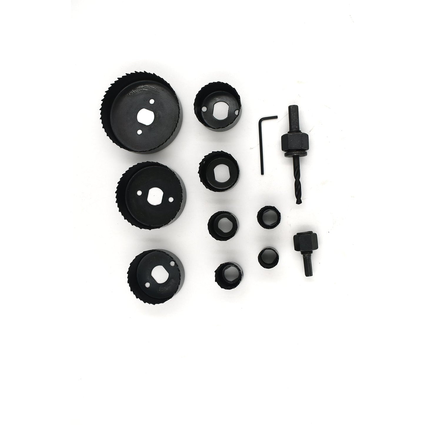 -12 Pcs 19-64mm Hole Saw Kit