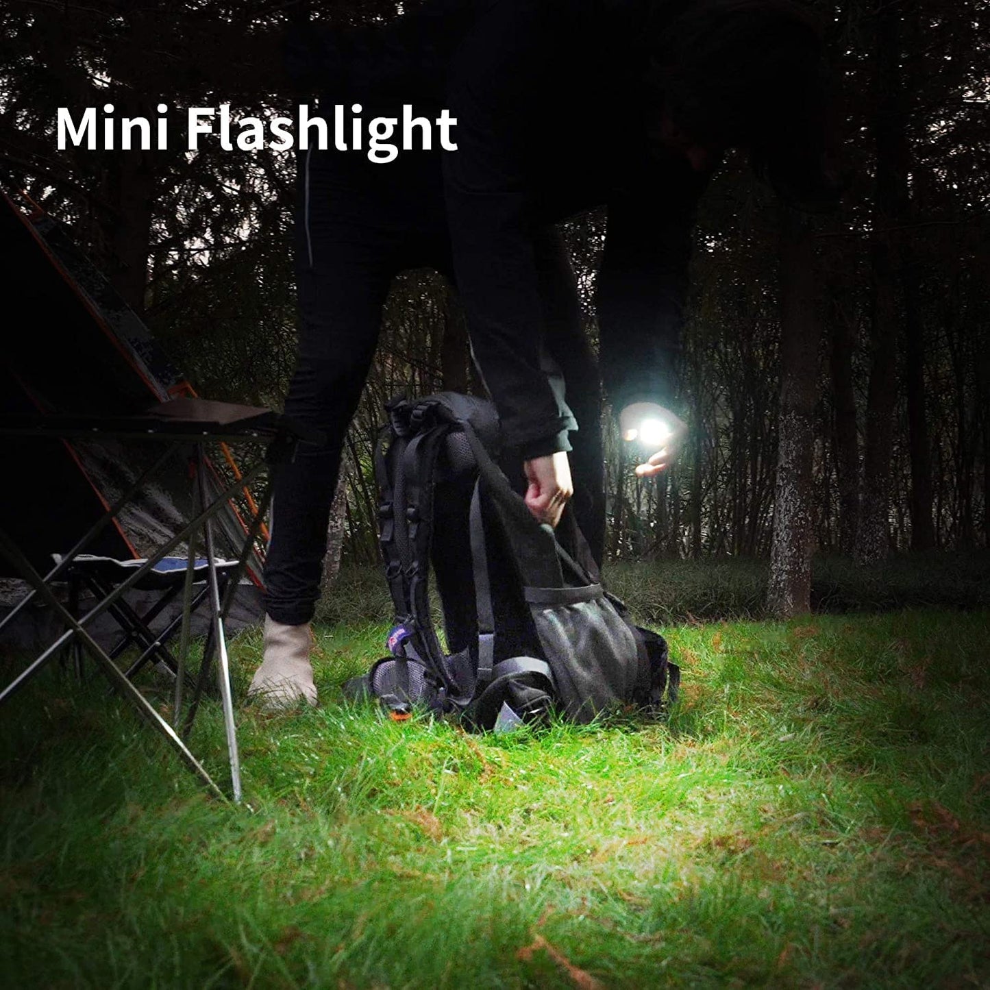 Led Battery Operated Keychain Flashlight Small Work Light With folding Bracket Bottle Opener For Camping Hiking Emergency (1 Pc Moq - 36 Pcs)