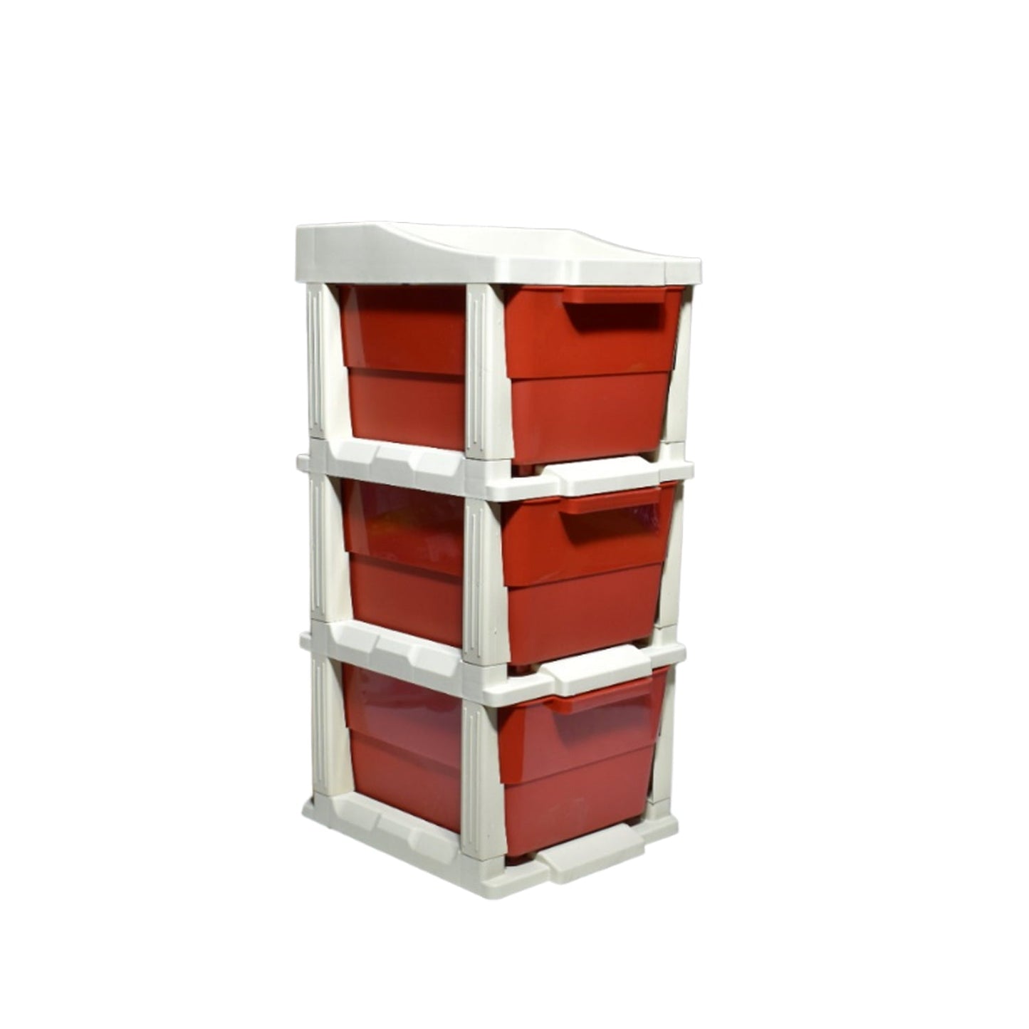 Multi-purpose Anti-slip 3 Layer Modular Drawer Storage System