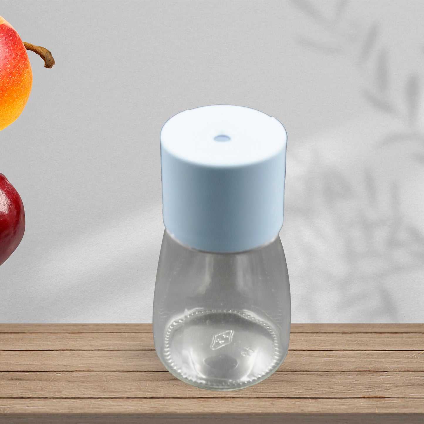 Glass Salt Bottle Salt Dispenser Glass Salt Shaker Pack Of 4 Seasoning Shaker Precise Quantitative 0.5g For Home Cooking Picnic Camping Ration Salt Shakers