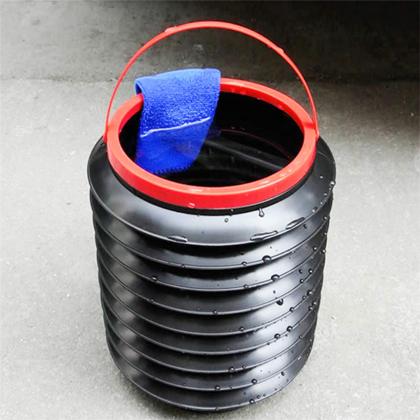 Foldable Storage Bucket Water Container Dustbin Multiuse Bucket For Home Car Kitchen Use Bucket