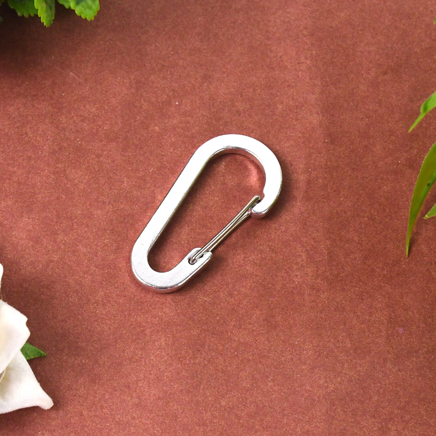 Small Snap Hook Clasps Loop Belt Keychain Belt Loop (1 Pc)