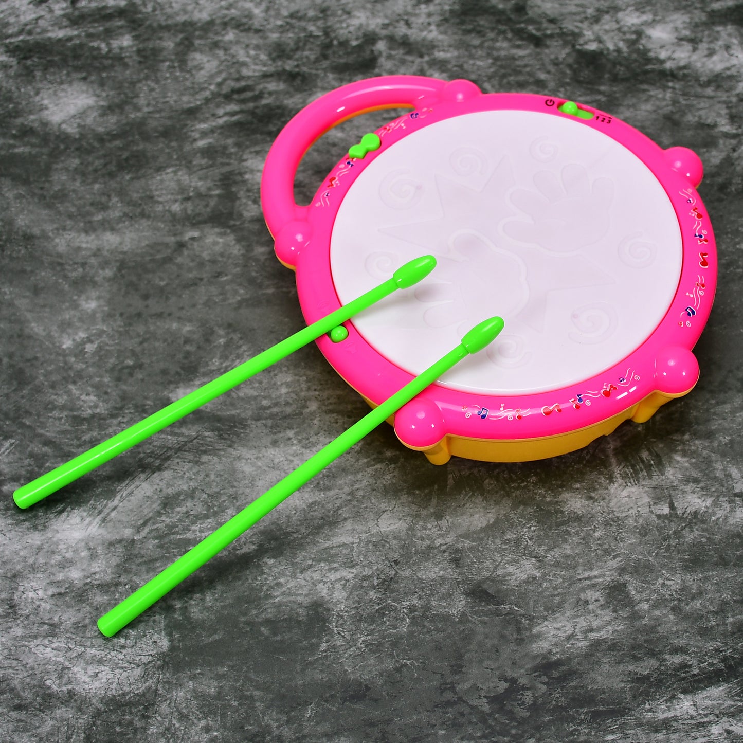 Flash Drum Toys For Kids With Light Musical Sound Colorful Plastic Baby Drum Musical Toys For Children Baby Toy Instrument Best Gift For Boys Girls.