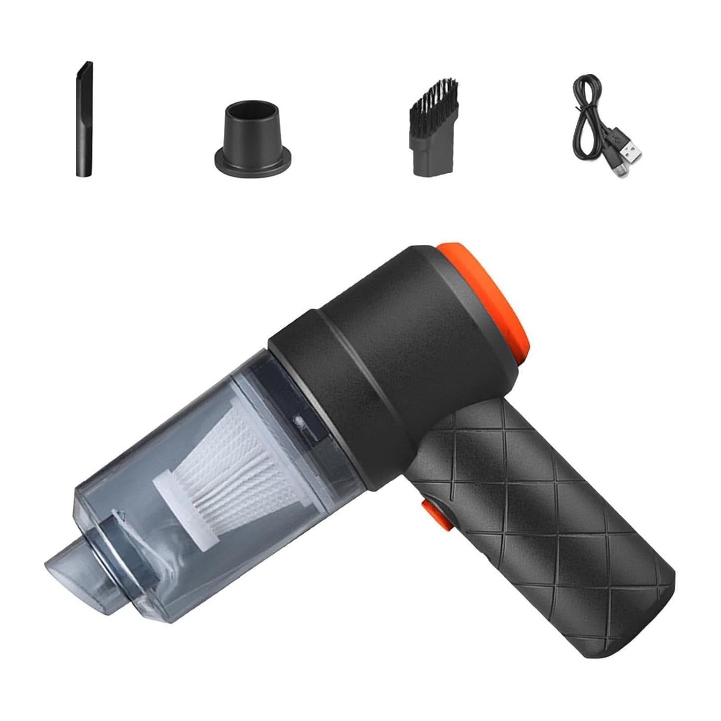 Vacuum Cleaner Dust Collection 2 In 1 Car Vacuum Cleaner High-power Handheld Wireless Vacuum Cleaner Home Car Dual-use Portable Usb Rechargeable Mini Car Vacuum For Vehicle Home And Office