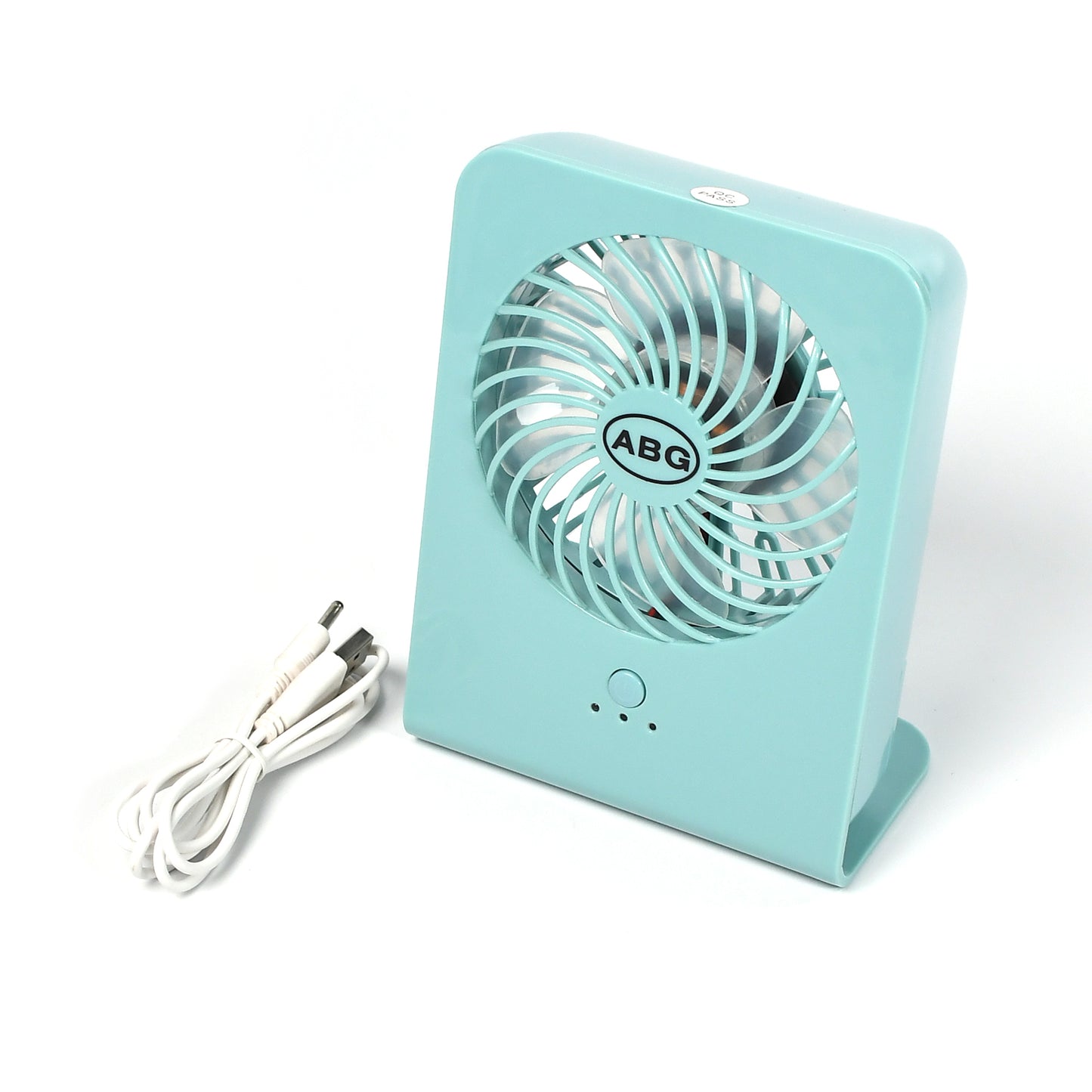 Portable Desk Fan Big Table Fan 3 Step Speed Setting Fan Personal Desk Fan Suitable For Office School Home Use (Battery Not Include)