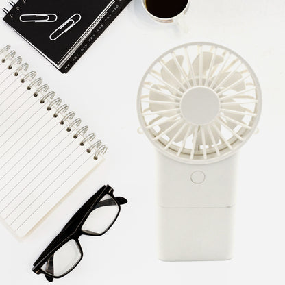 Portable Small Electric Fan Handheld Fan With 3 Modes Usb Rechargeable Mini Student Handheld Class Personal Fan (1 Pc)