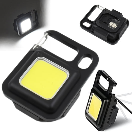Led Battery Operated Keychain Flashlight Small Work Light With folding Bracket Bottle Opener For Camping Hiking Emergency (1 Pc  Moq - 36 Pcs)