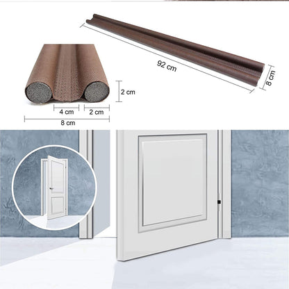 Twin Door Draft Stopper guard Protector For Doors And Windows