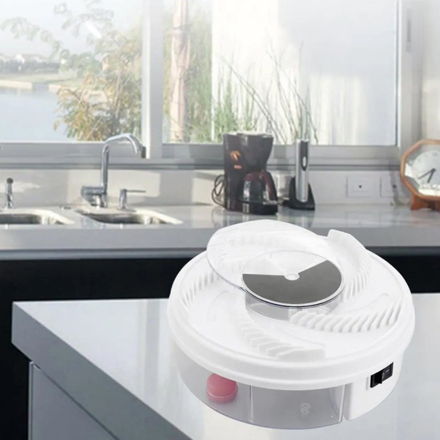 Electric Fly Trap Fly Trap Pest Device Insect Catcher Automatic Flycatcher Fly Trap Pest Reject Control Catcher Insect Repellents Tools