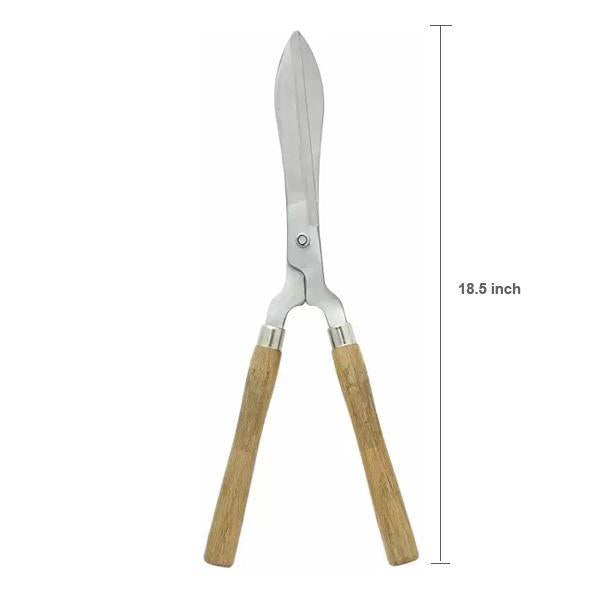 Wooden Handle Hedge Shears Bush Clipper