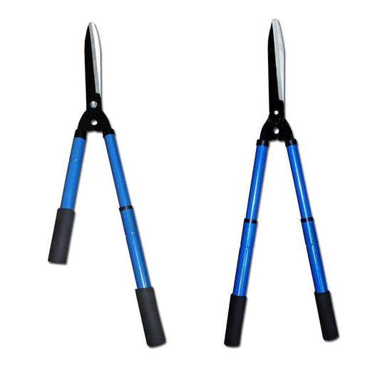 Gardening Tools - Heavy Duty Hedge Shear Adjustable Garden Scissor With Comfort Grip Handle