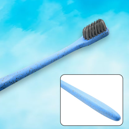 Wheat Straw Toothbrush Women Men Soft-bristle Toothbrush Oral Care Tooth Brush Manual Toothbrush For Deep Cleaning Dental Care (1 Pc)